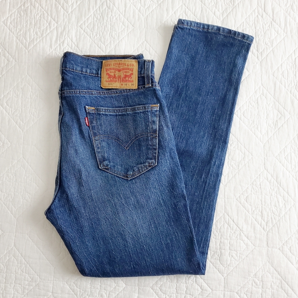 Levi's 511 Blue Slim Fit Jeans